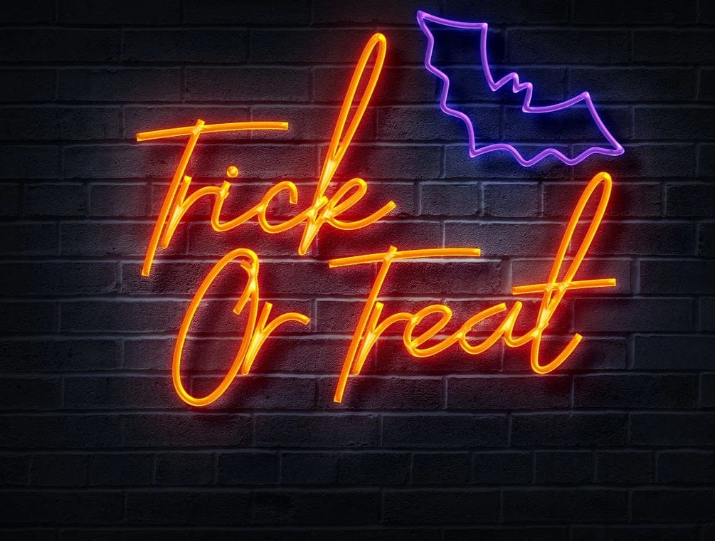 Trick or Treat LED Neon sign