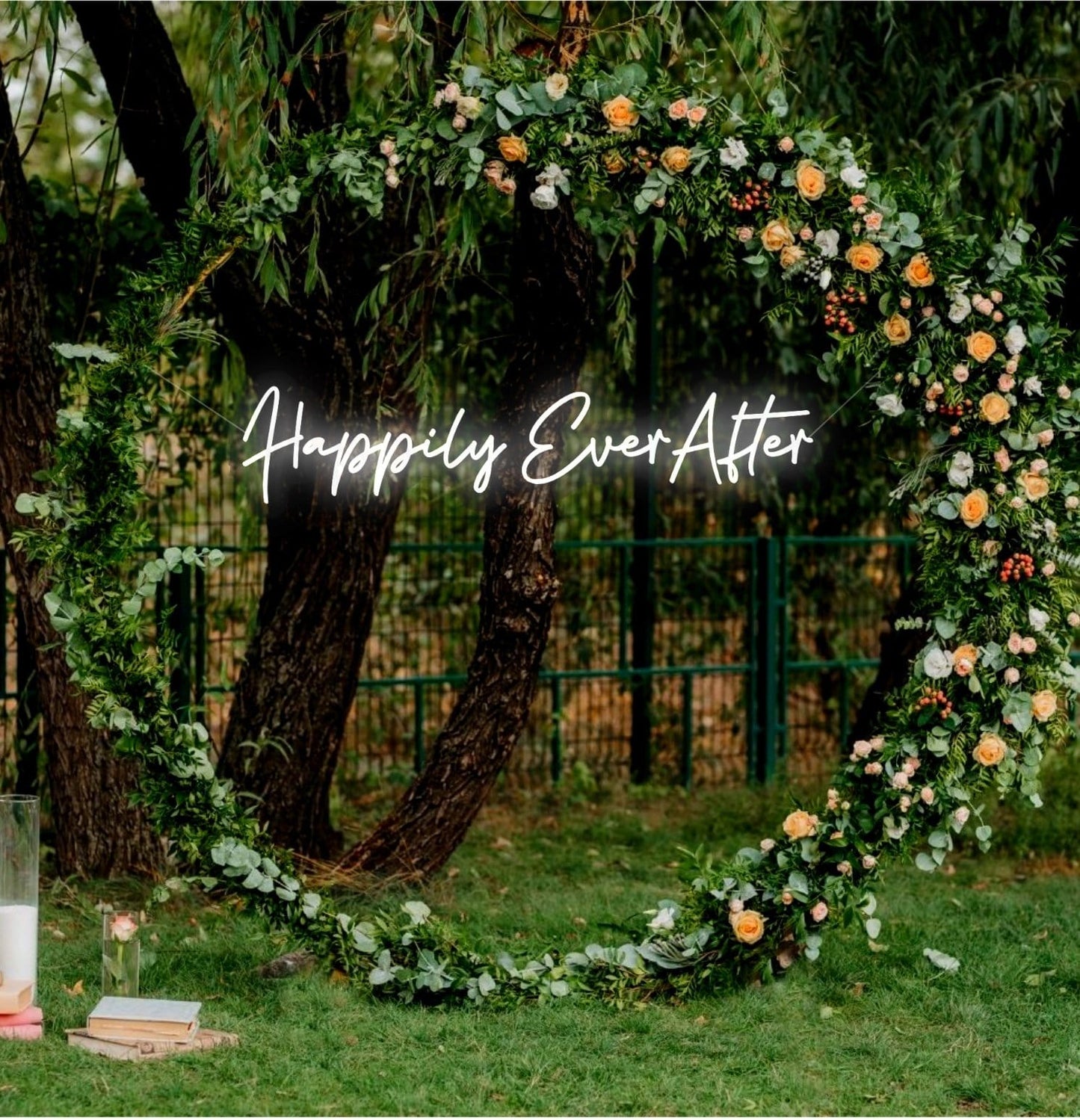 Happily Ever After LED Neon Sign