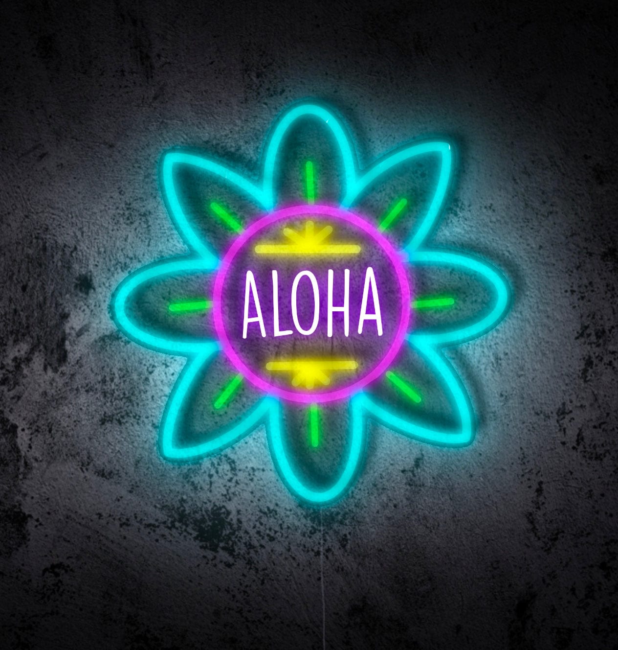 Aloha LED Neon Sign