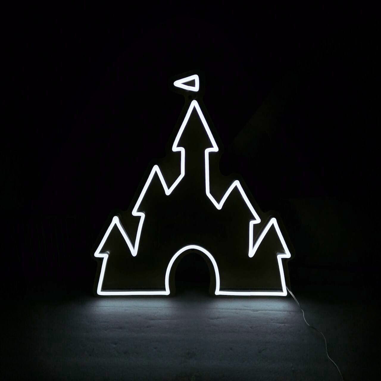 Castle Neon Sign