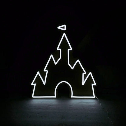Castle Neon Sign