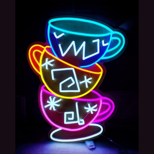 Mad Tea Party LED Neon Sign