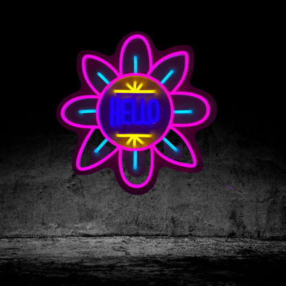 Hello LED Neon Sign