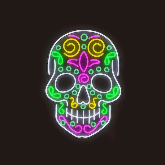 Sugar Skull LED Neon sign