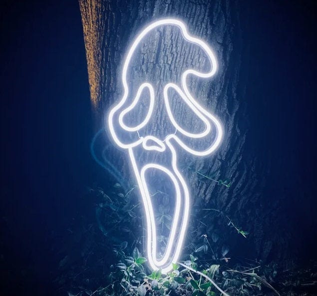 Scary Ghost LED Neon sign