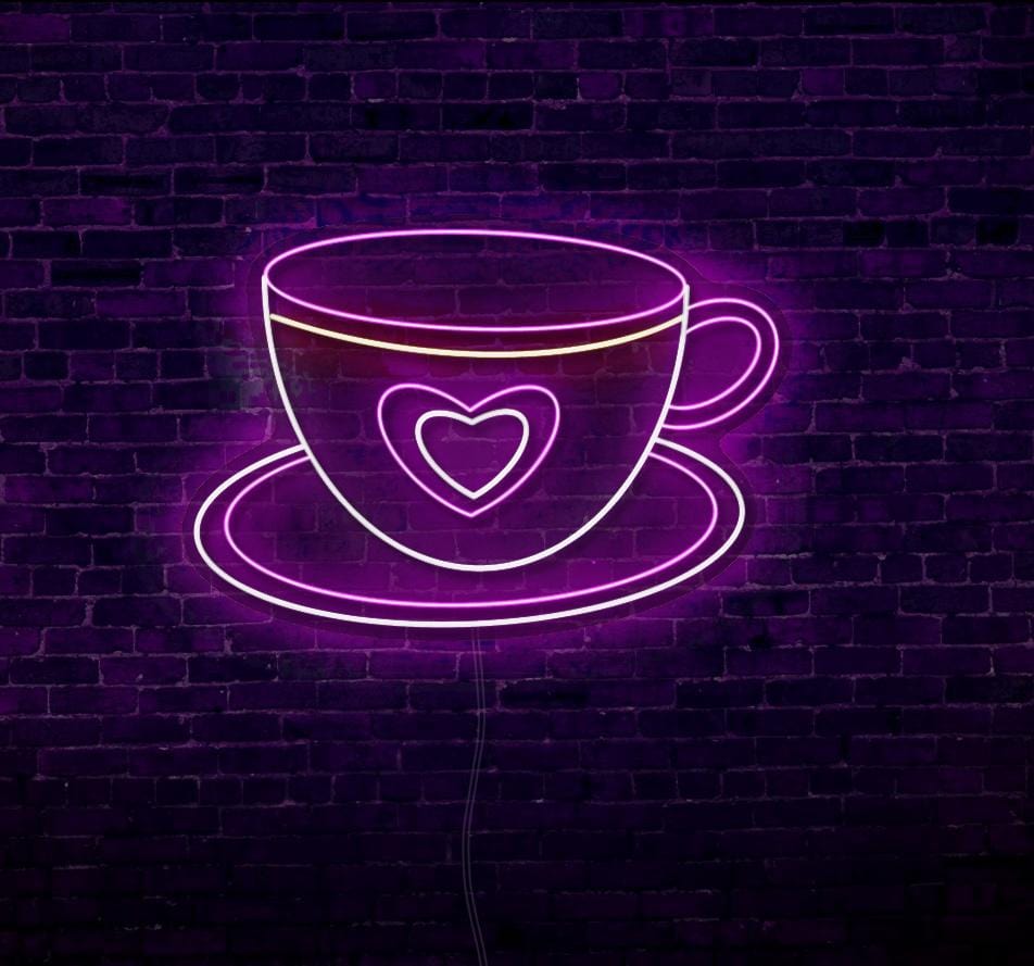 Mad Tea Cup Neon Sign