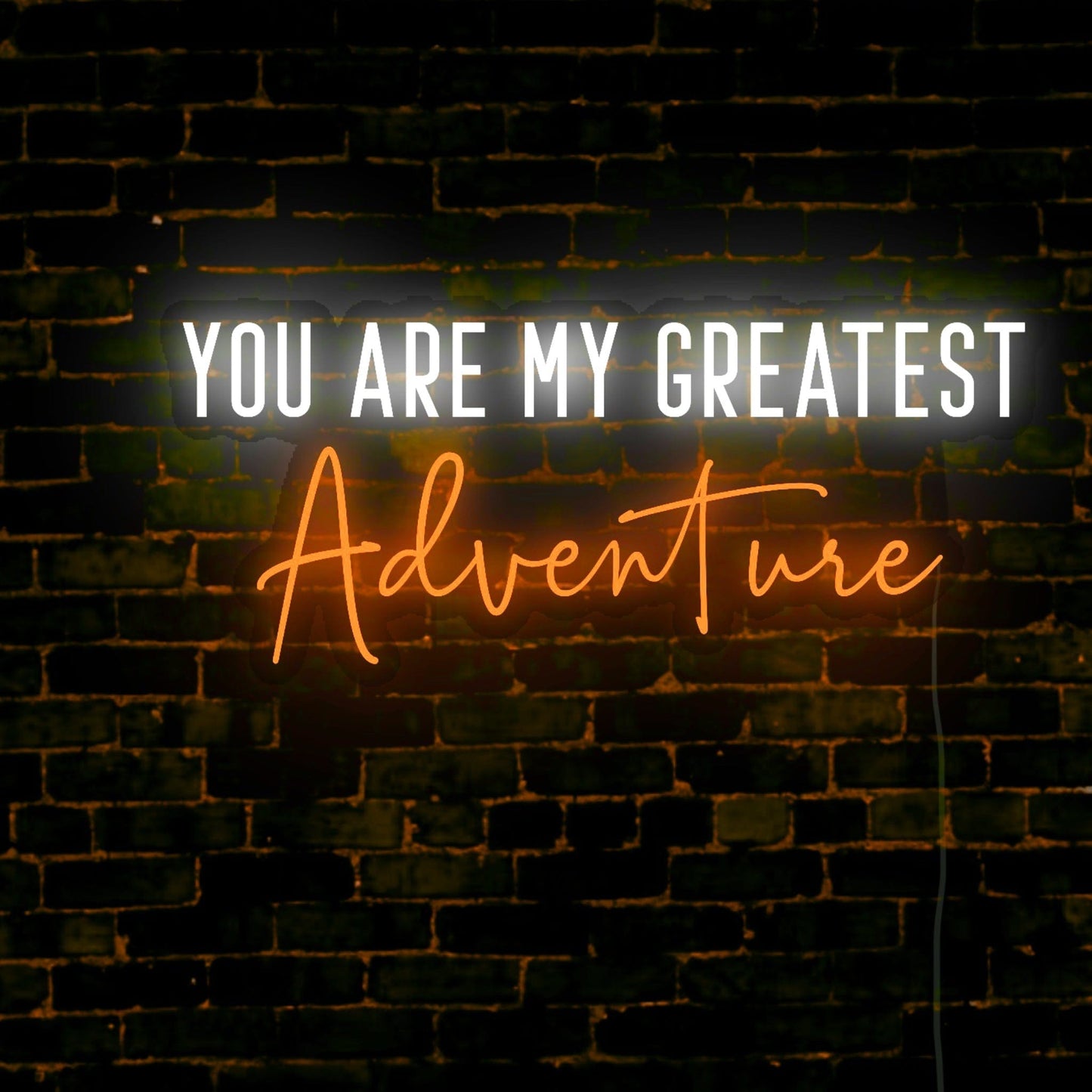 You Are My Greatest Adventure LED Neon Sign