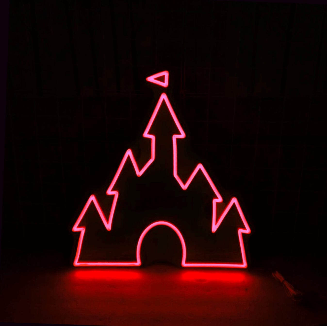 Castle Neon Sign