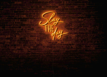 Slay the Day LED Neon Sign