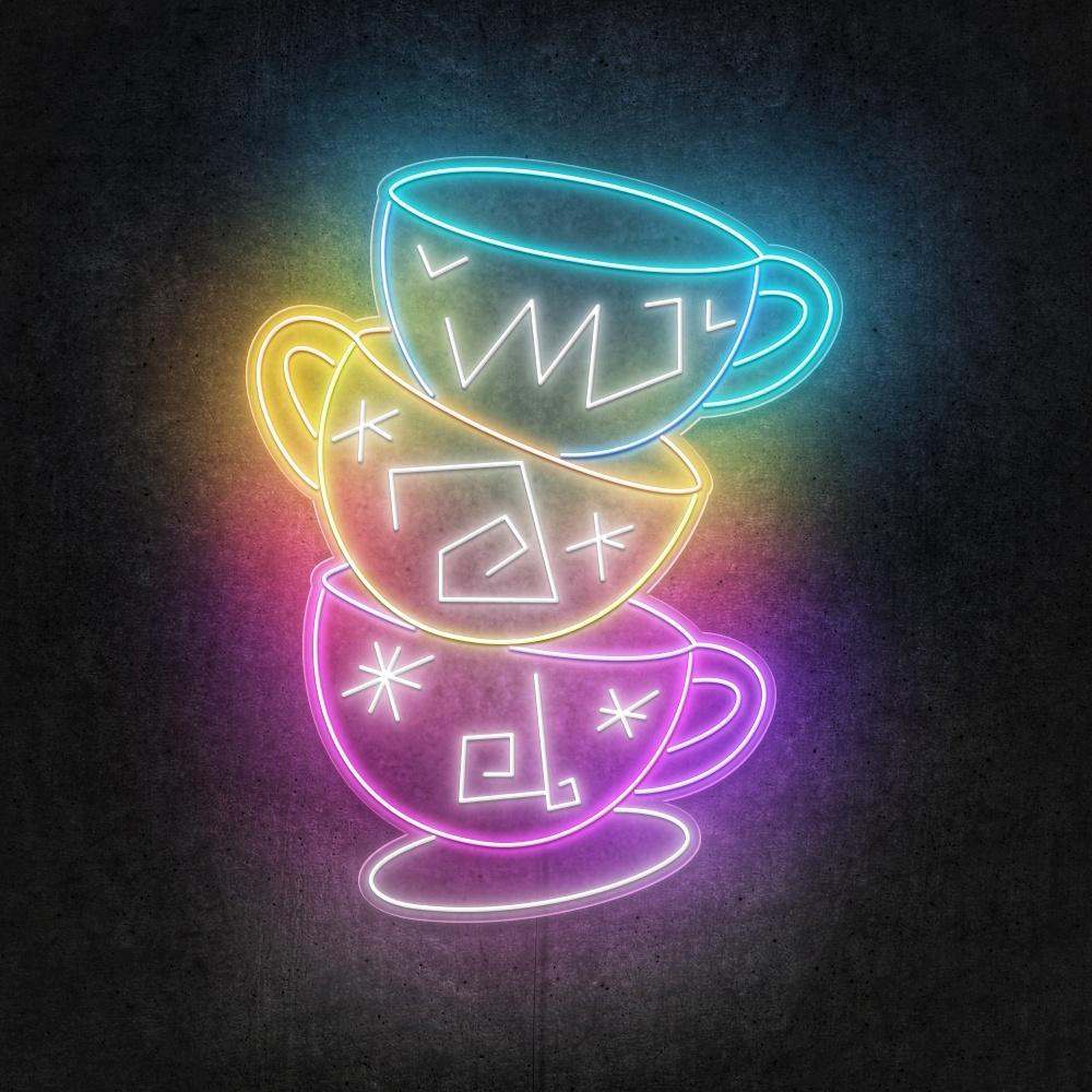 Coffee Cup Neon Sign
