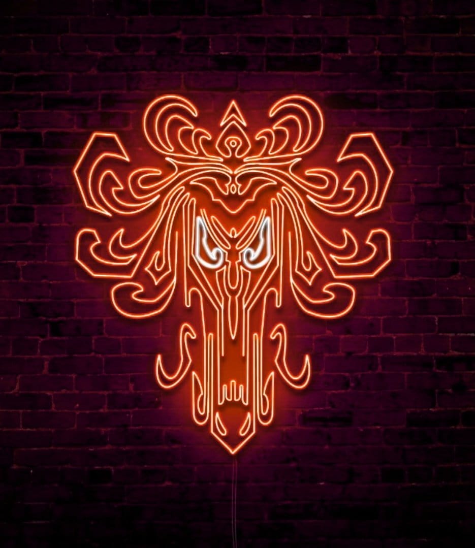 Deluxe Wallpaper LED Neon Sign