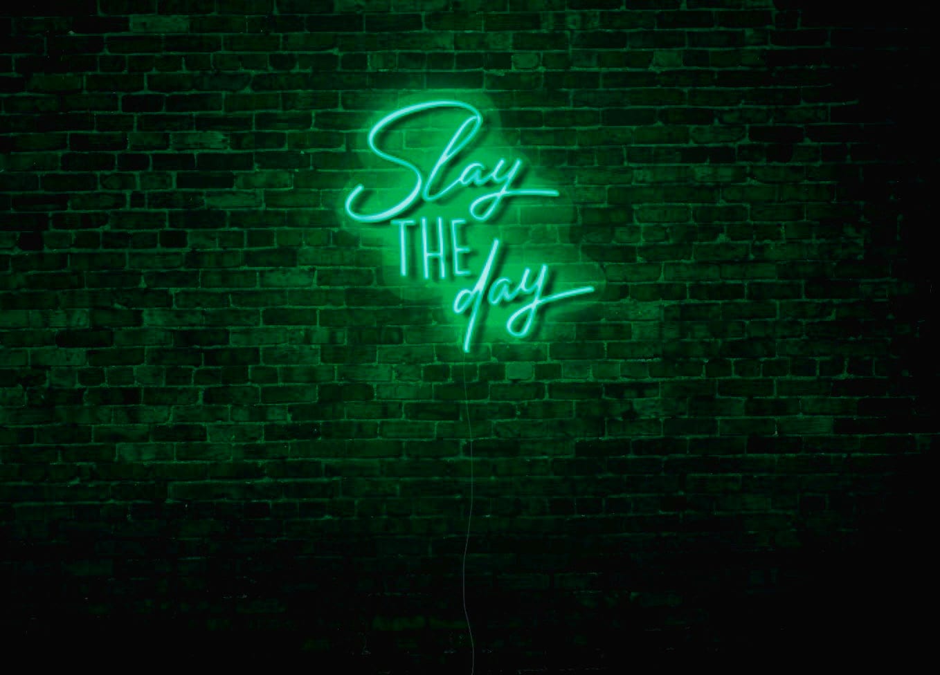 Slay the Day LED Neon Sign