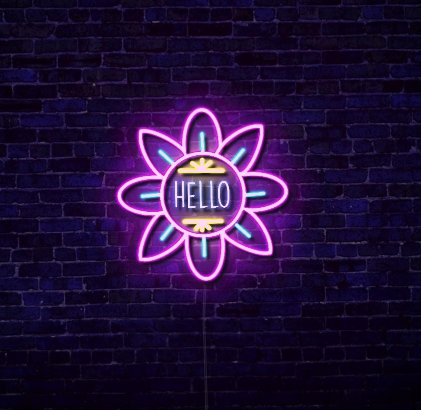 Hello LED Neon Sign