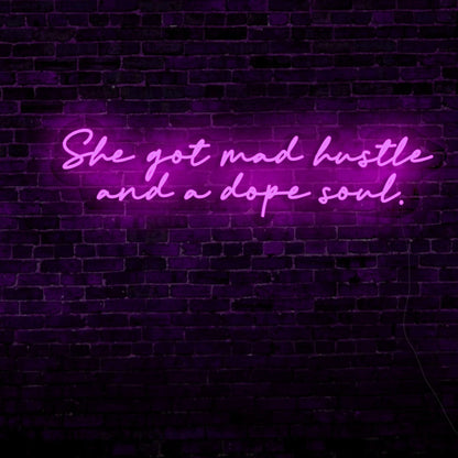 She’s Got Mad Hustle LED Neon Sign