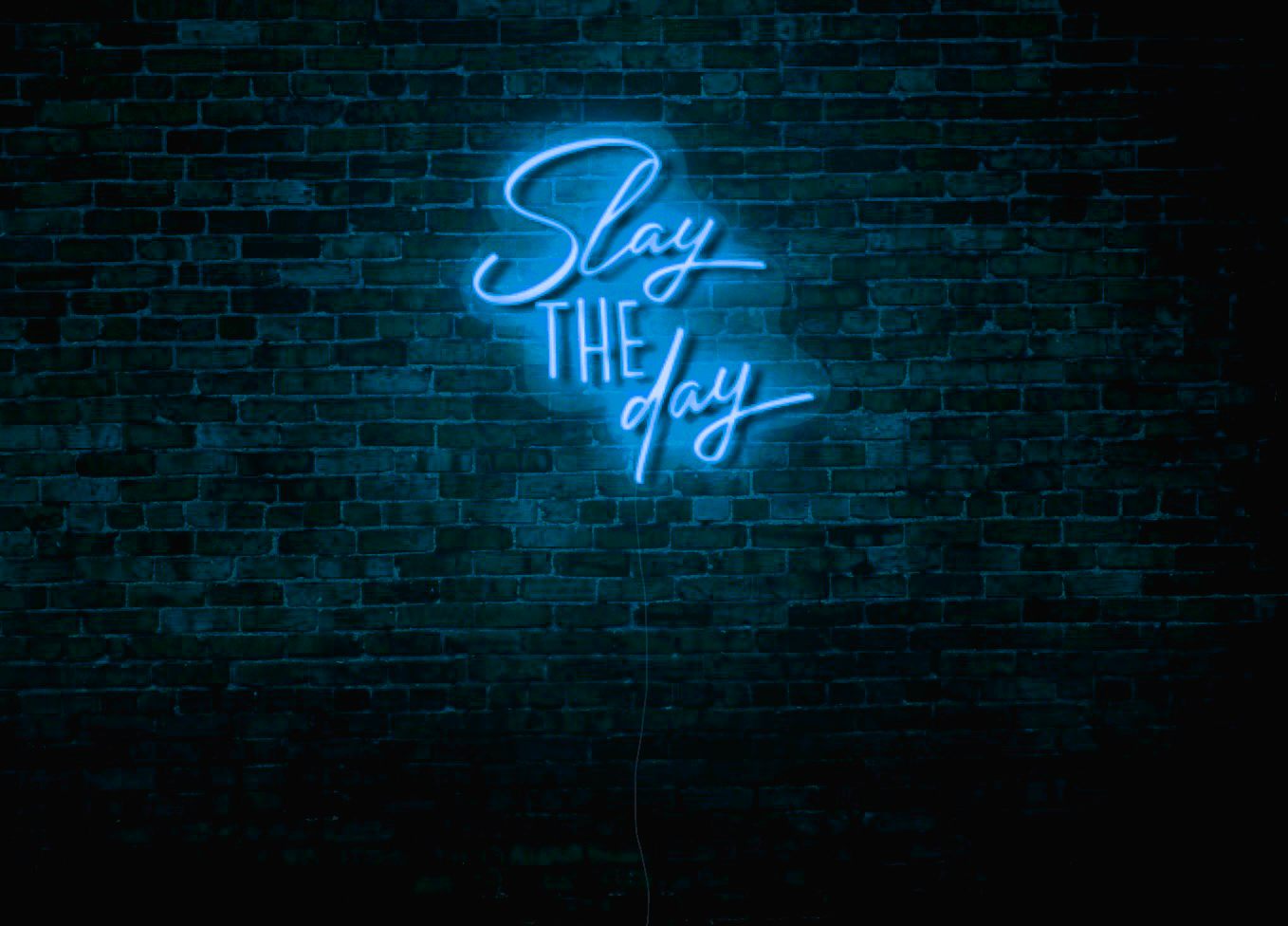 Slay the Day LED Neon Sign