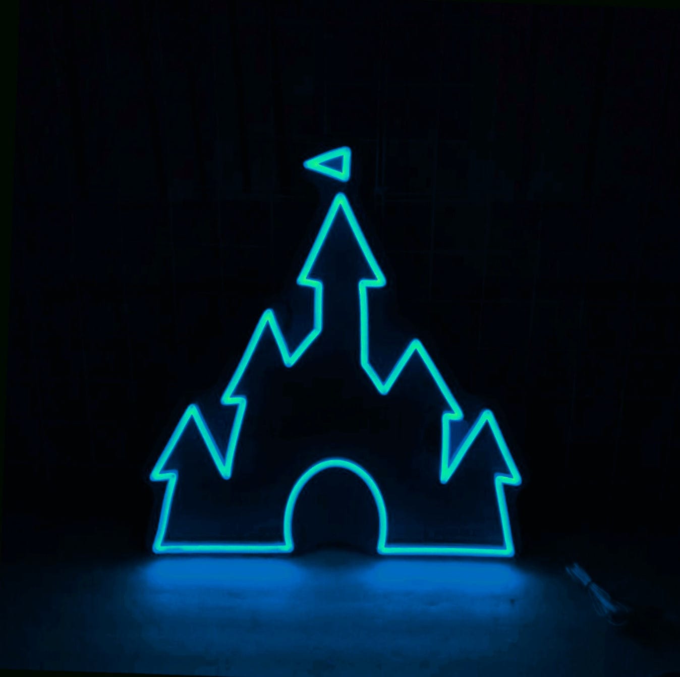 Castle Neon Sign